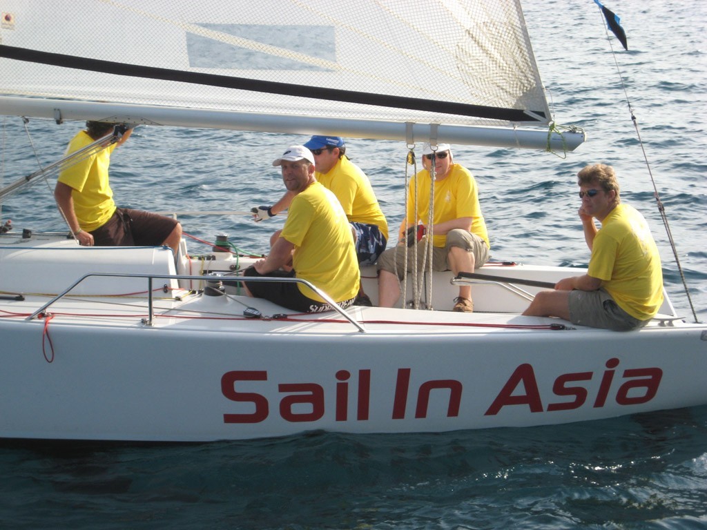  An advertisment - Sail in Asia at the King’s Cup © Lynn Fitzpatrick